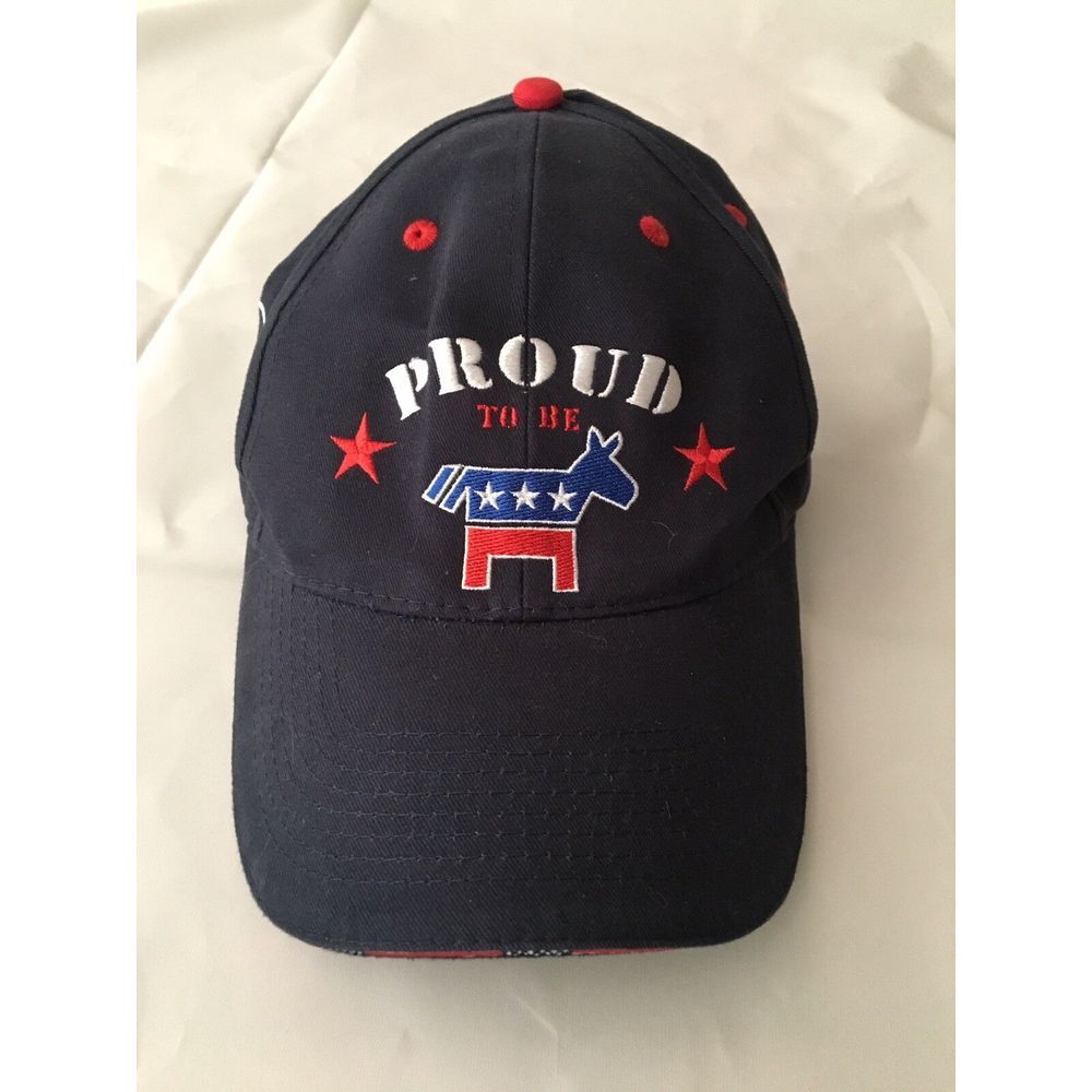 Proud To Be A Democrat Donkey Hat CAP Adjustable Snapback Mattress Mac Houston